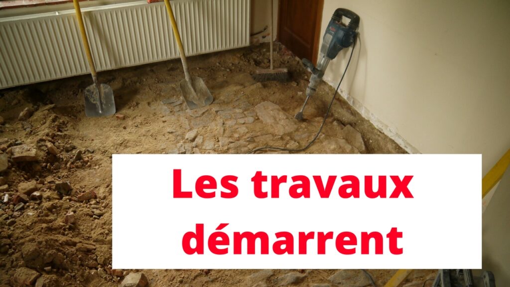 Les travaux démarrent !