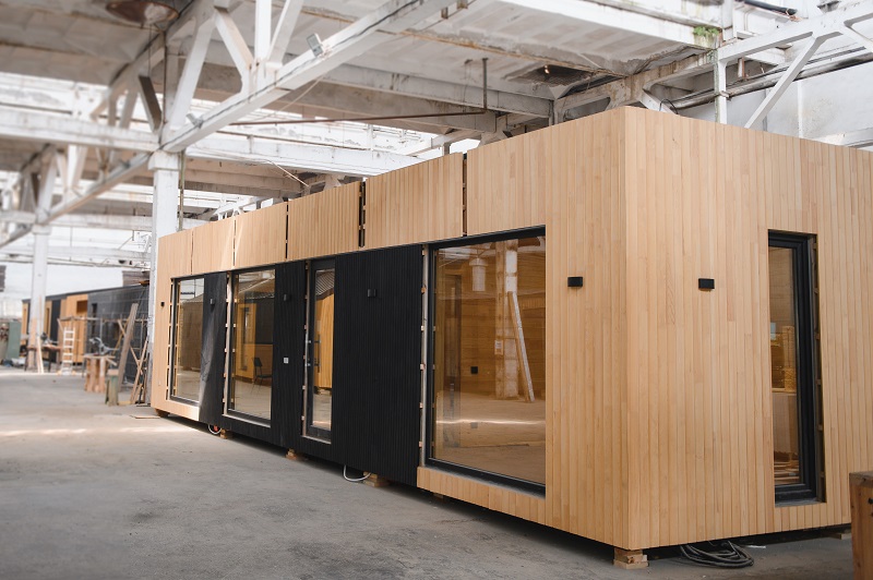 Nouvelle maison en container préfabriqué